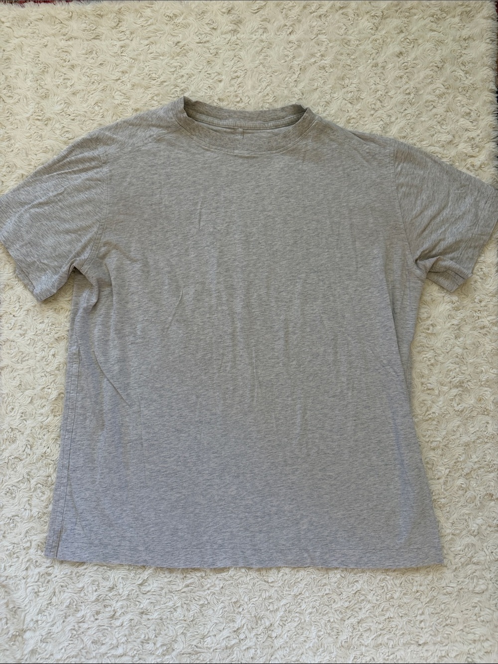Lululemon High Neck Tee Womens size 10 - Gray
